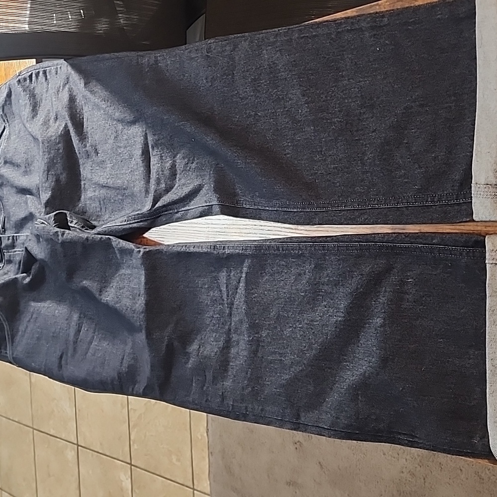 Dark Blue Flare Jeans Never Worn Firm Price